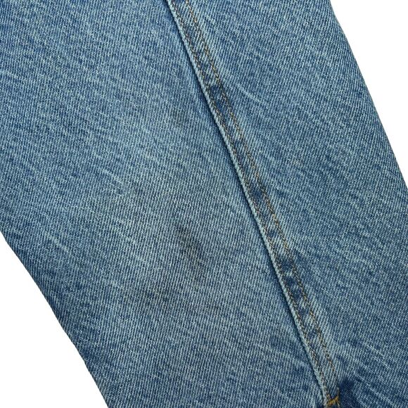 Levis Womens Sherpa Lined Jean Jacket Large Baggy Trucker Denim Blue 72867-0003 - Picture 3 of 15